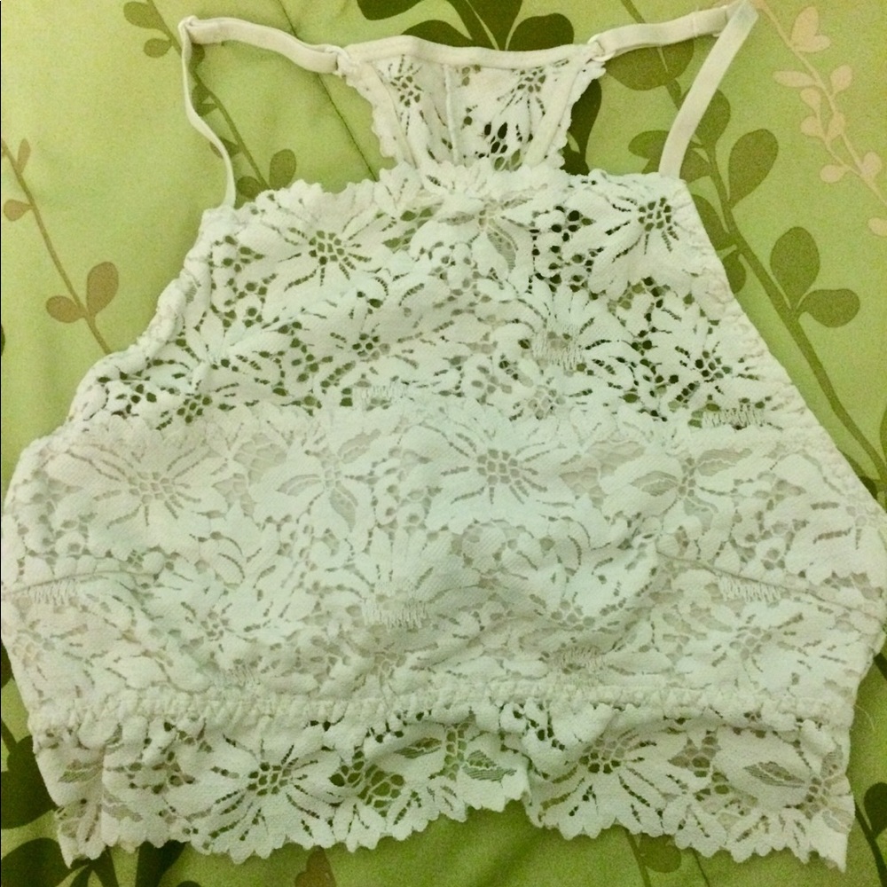 AEO Aerie High Neck Bralette